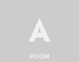 The room transition: the camera sits inside a box that turns from wall A to wall B — the letters are baked path textures riding the walls